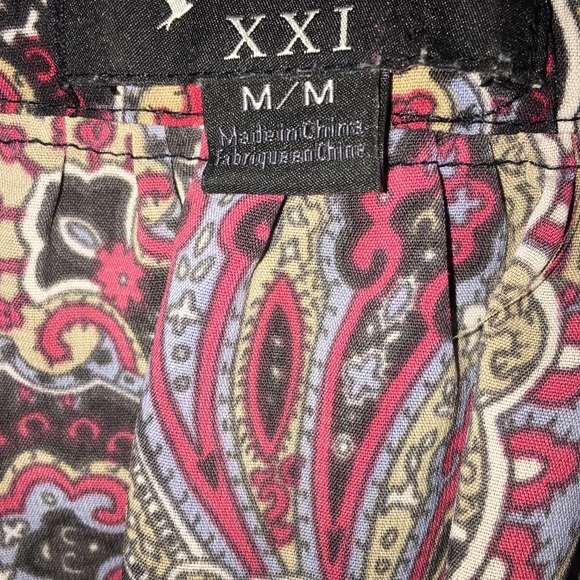 Short Paisley Dress - Picture 3 of 3